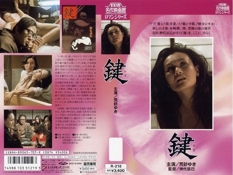 鍵 (にっかつロマンポルノ)の動画を視聴する方法|無料で見れる?配信サイトを調査